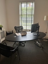 Herman Miller Large Oval Black