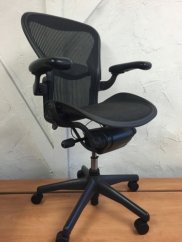 Black herman miller aeron - herman,